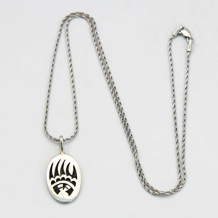 Hopi Bear Paw Pendant