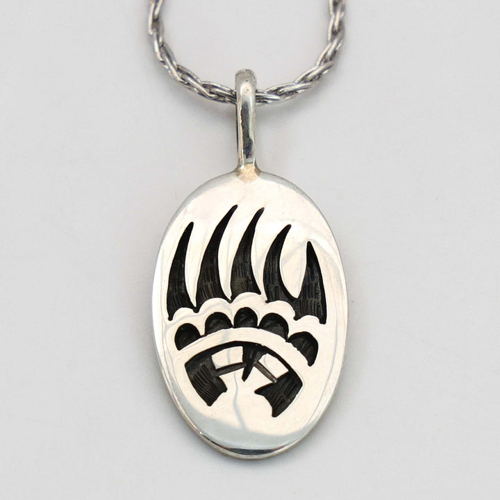 Hopi Bear Paw Pendant