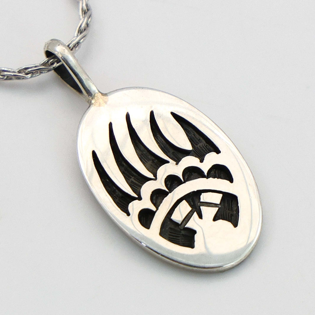 Hopi Bear Paw Pendant
