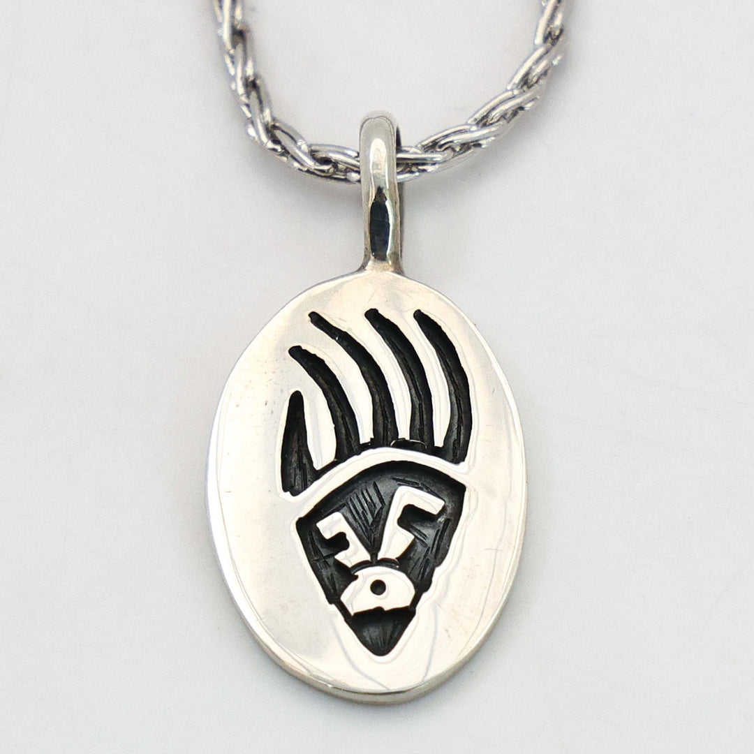 Hopi Bear Paw Pendant
