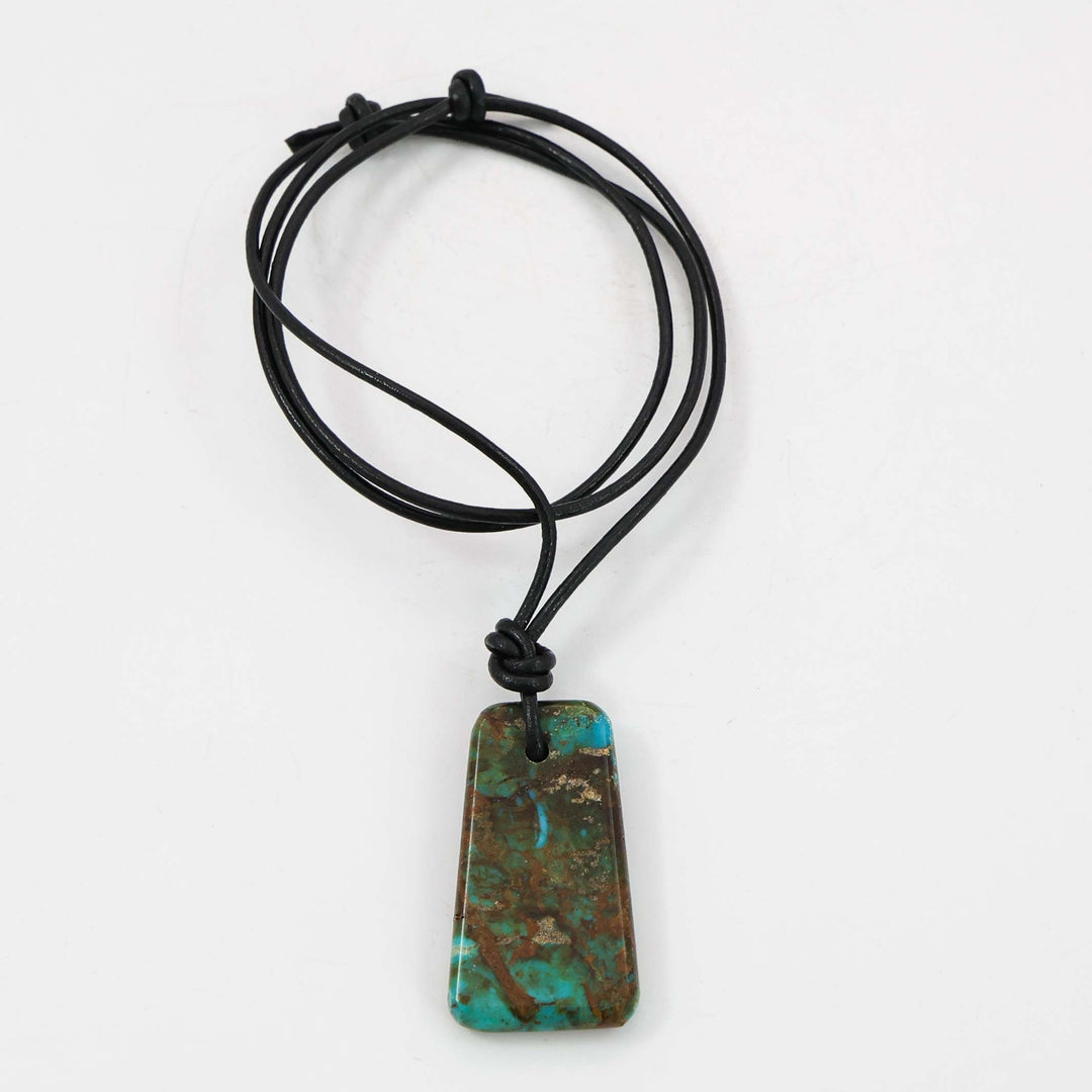 Turquoise Slab Pendant