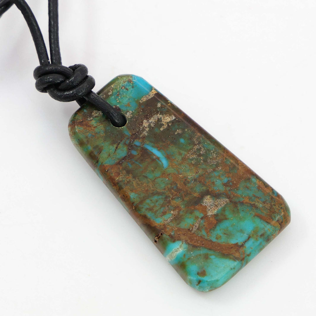 Turquoise Slab Pendant