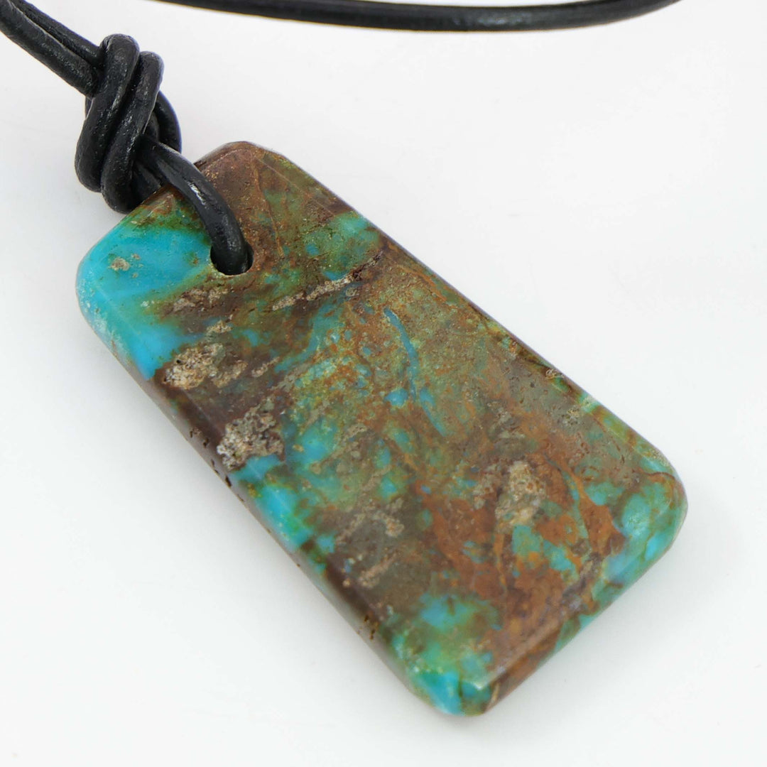 Turquoise Slab Pendant