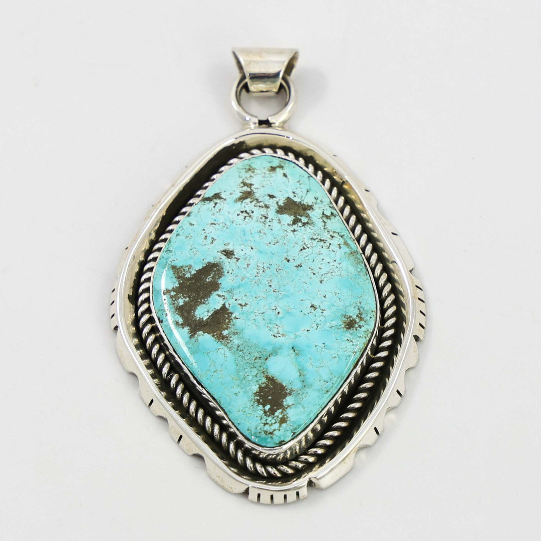 Sleeping Beauty Turquoise Pendant