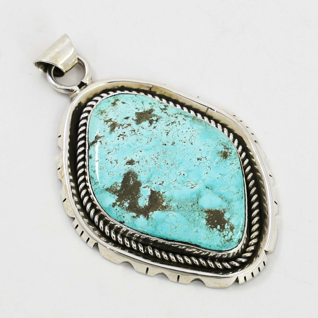 Sleeping Beauty Turquoise Pendant