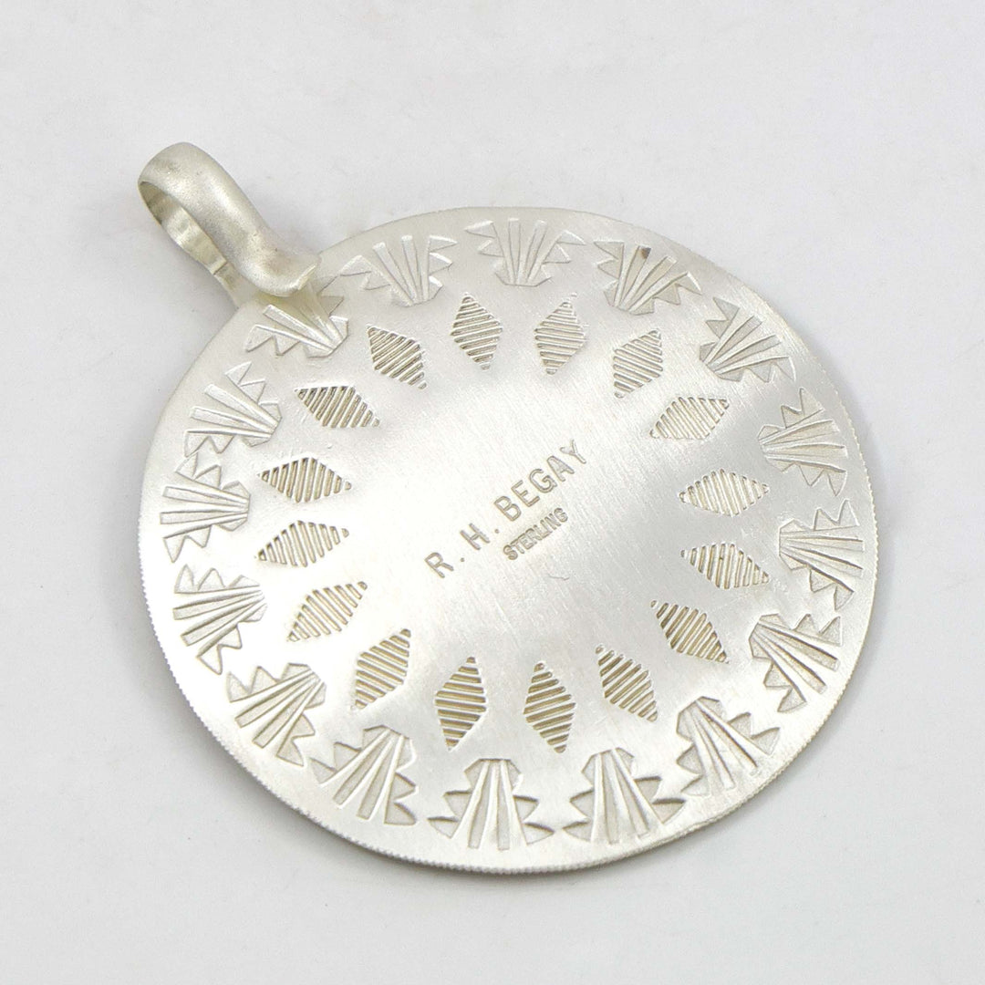 Silver Basket Pendant