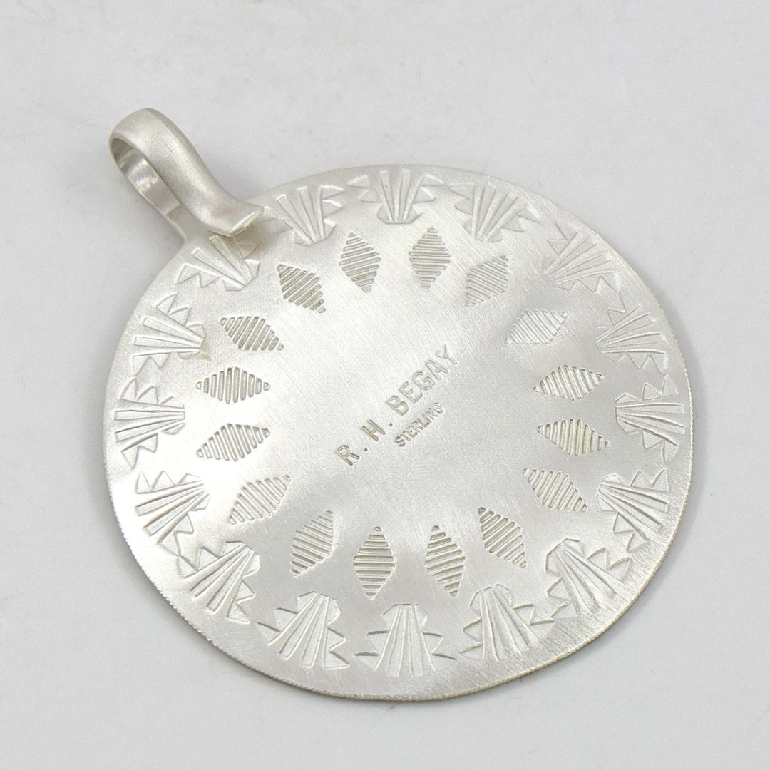 Silver Basket Pendant