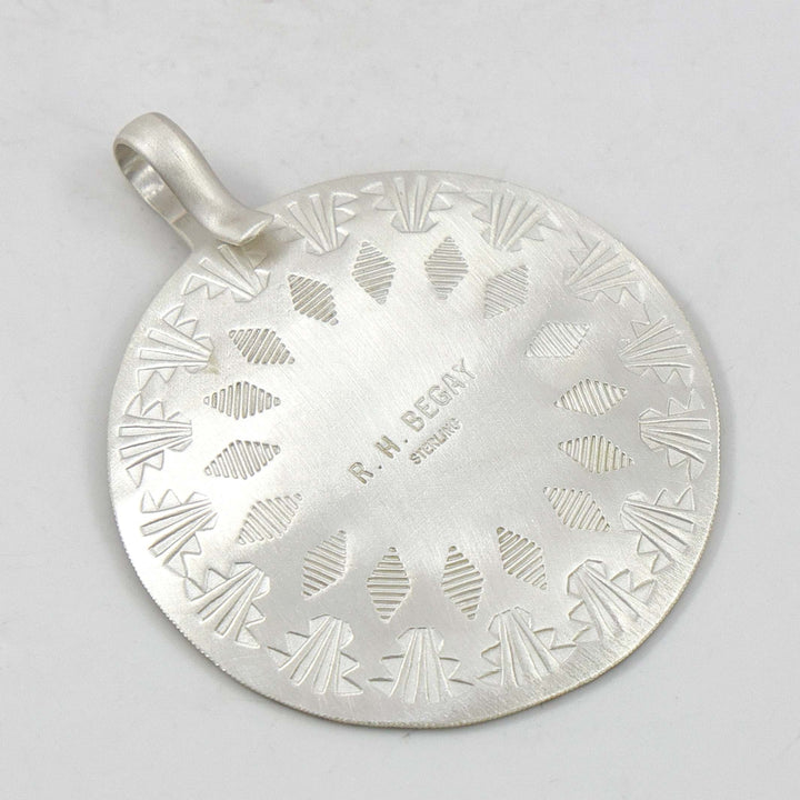 Silver Basket Pendant