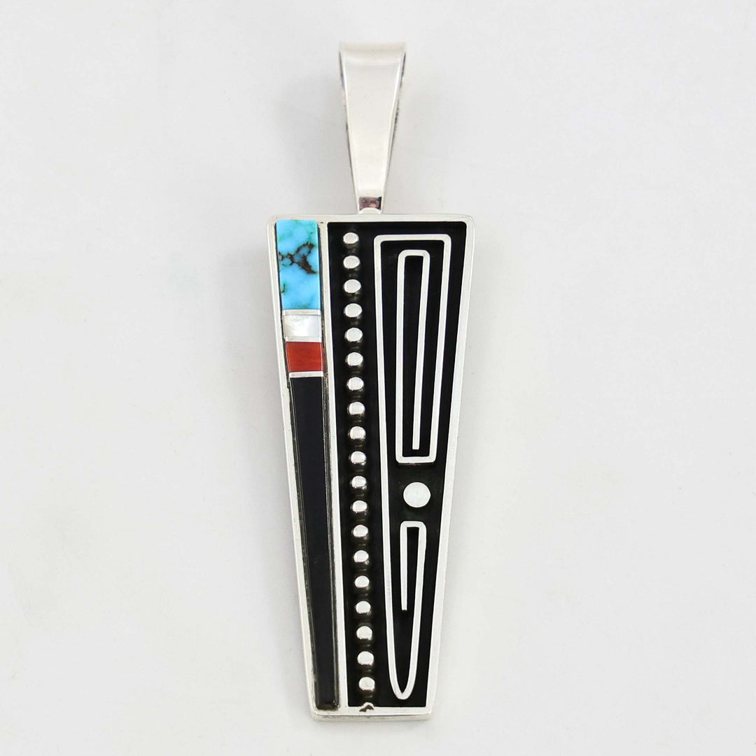 Multi-Stone Inlay Pendant