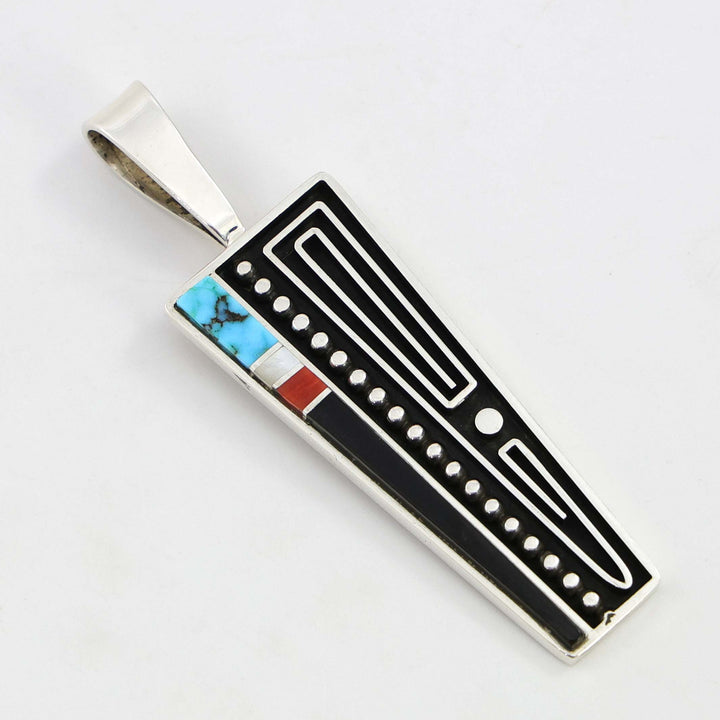 Multi-Stone Inlay Pendant
