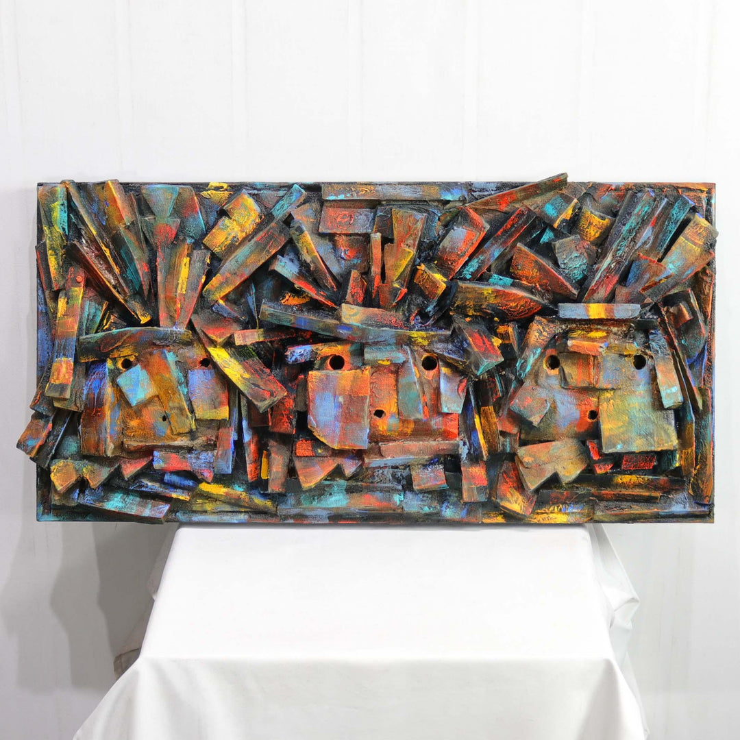 Three Cubis Yeis Painting