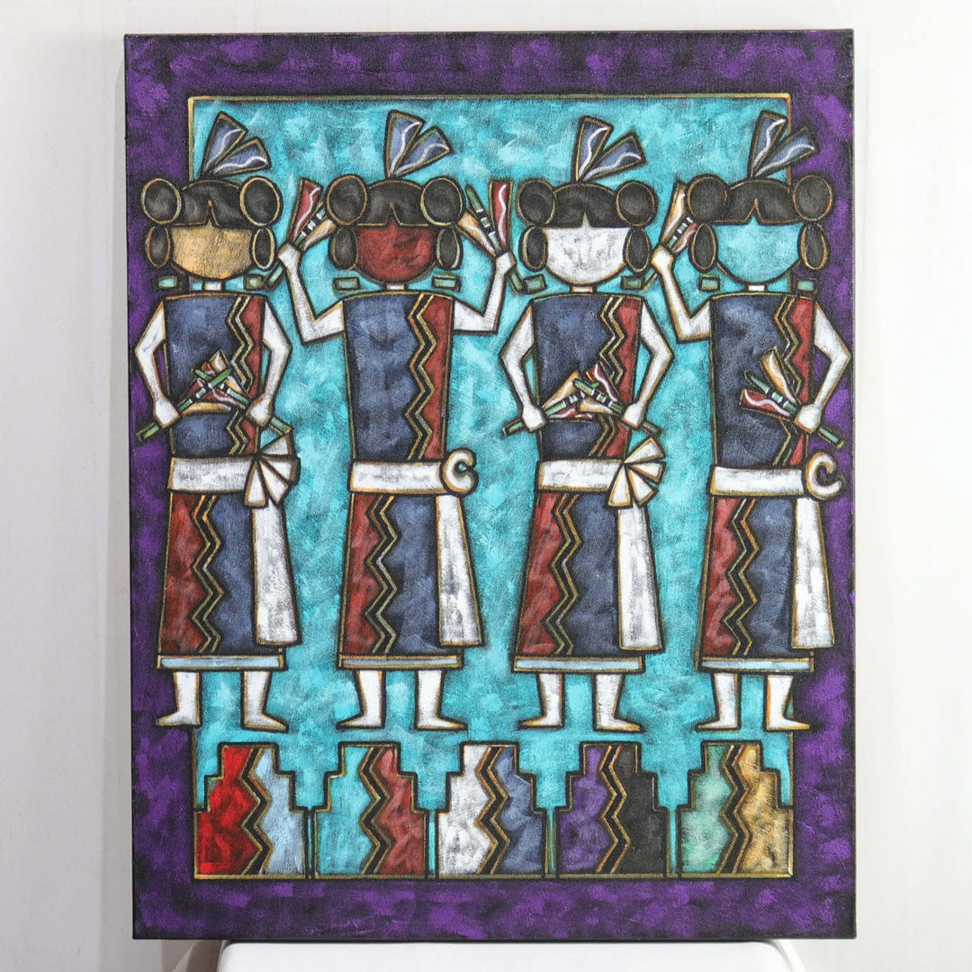 Hopi Corn Maiden Painting