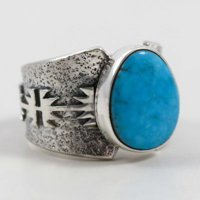 Blue Gem Turquoise Ring