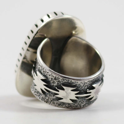 Grasshopper Turquoise Ring