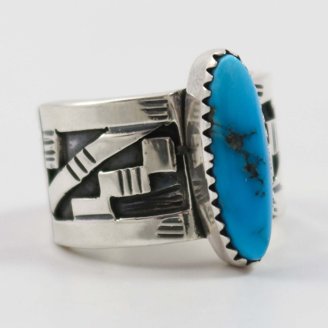 Kingman Turquoise Ring