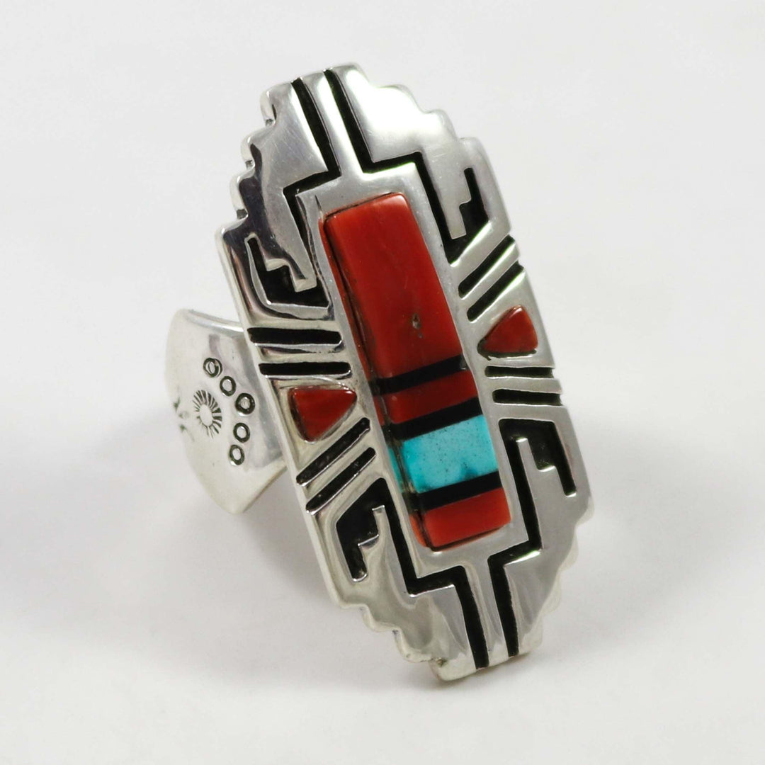 Multi-Stone Inlay Ring