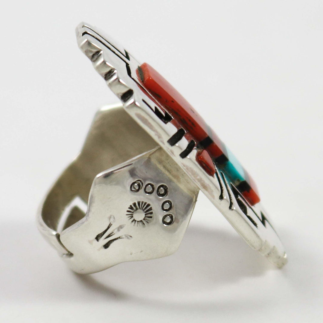 Multi-Stone Inlay Ring