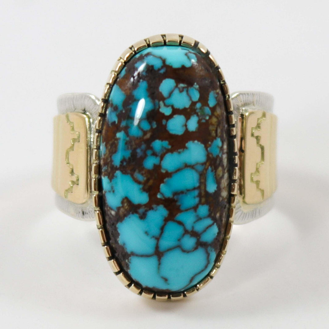 Royston Turquoise Ring by Dina Huntinghorse - Garland's
