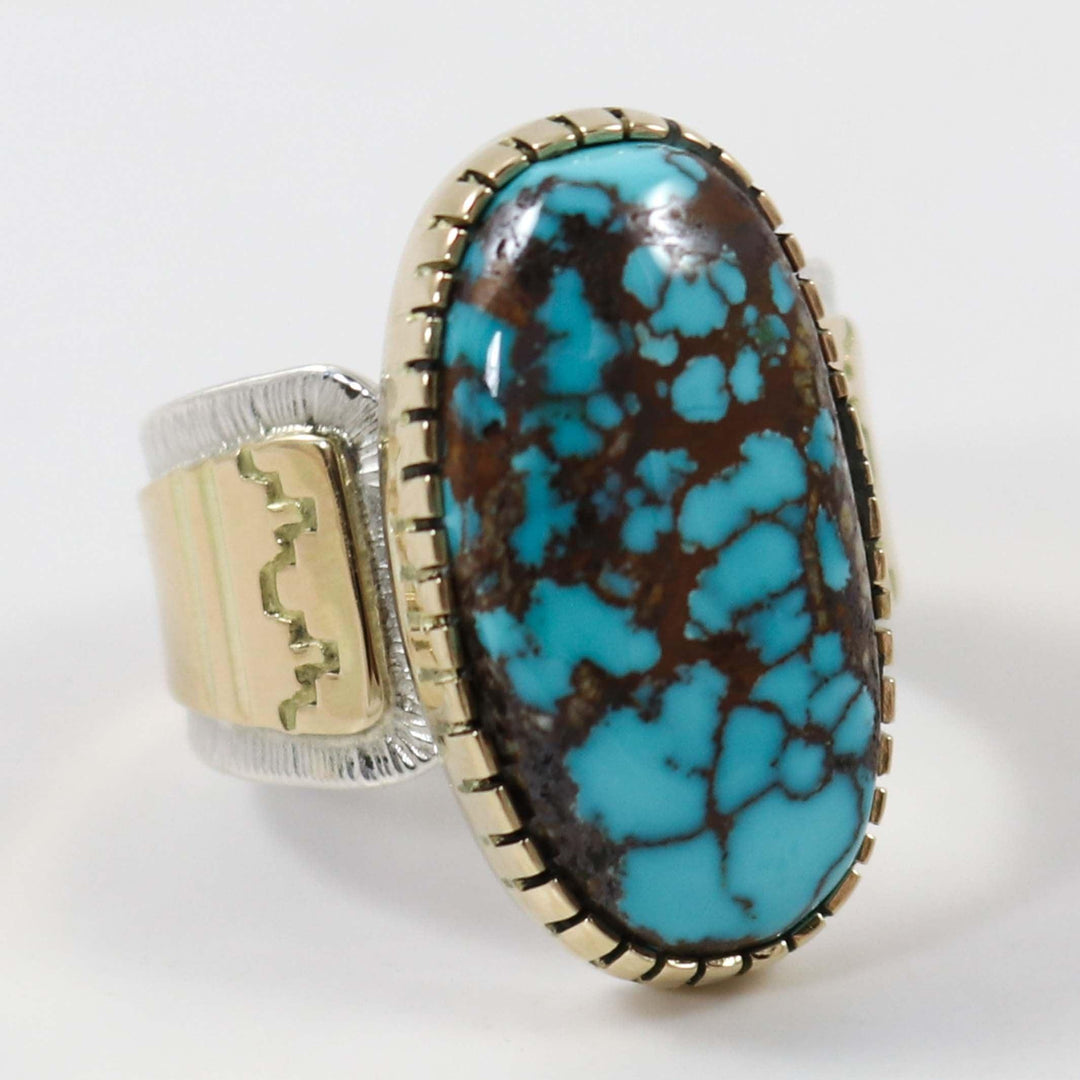 Royston Turquoise Ring by Dina Huntinghorse - Garland's