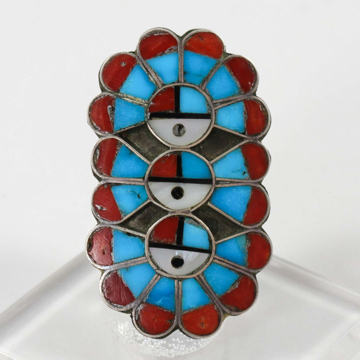 1960s Sunface Ring