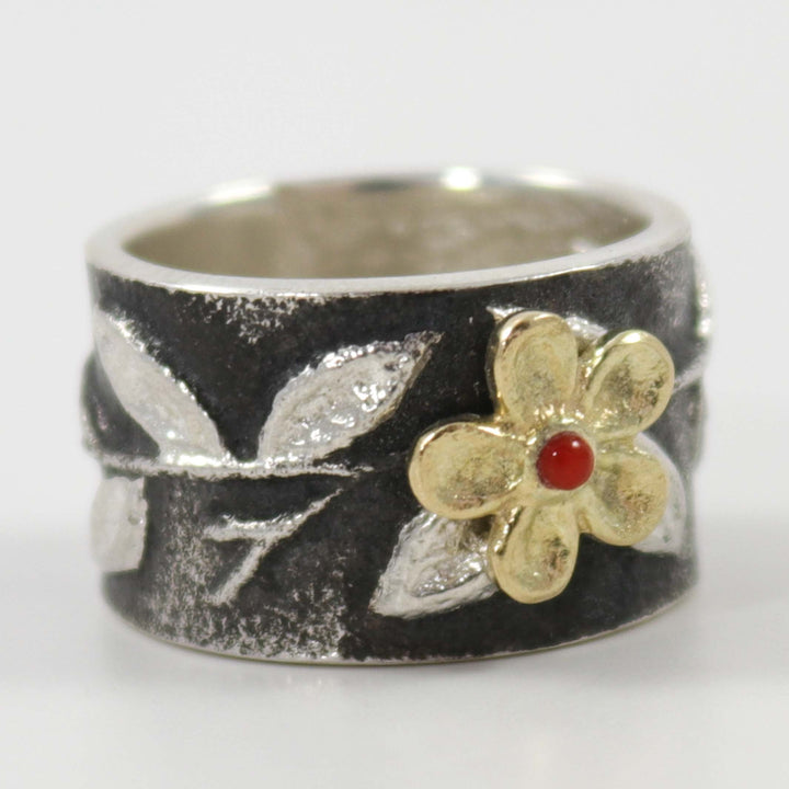 Tufa Cast Flower Ring