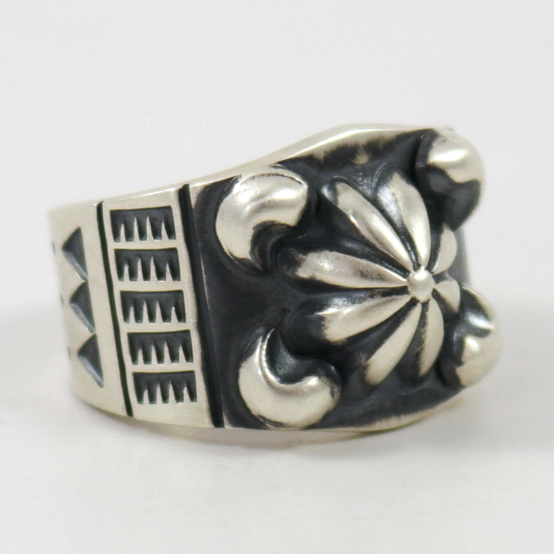 Silver Repousse Ring