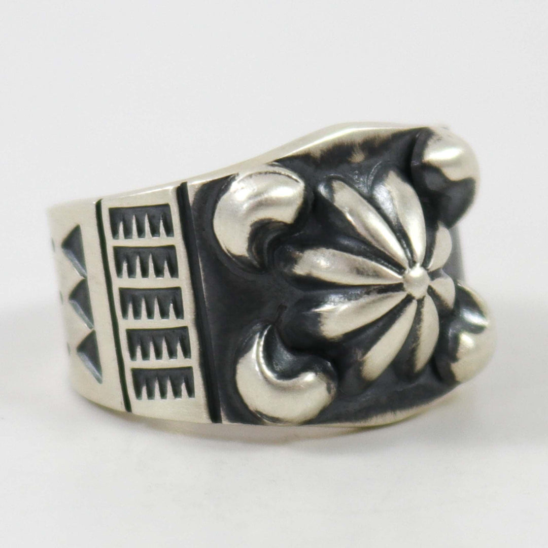 Silver Repousse Ring by Kyle Lee-Anderson - Garland's