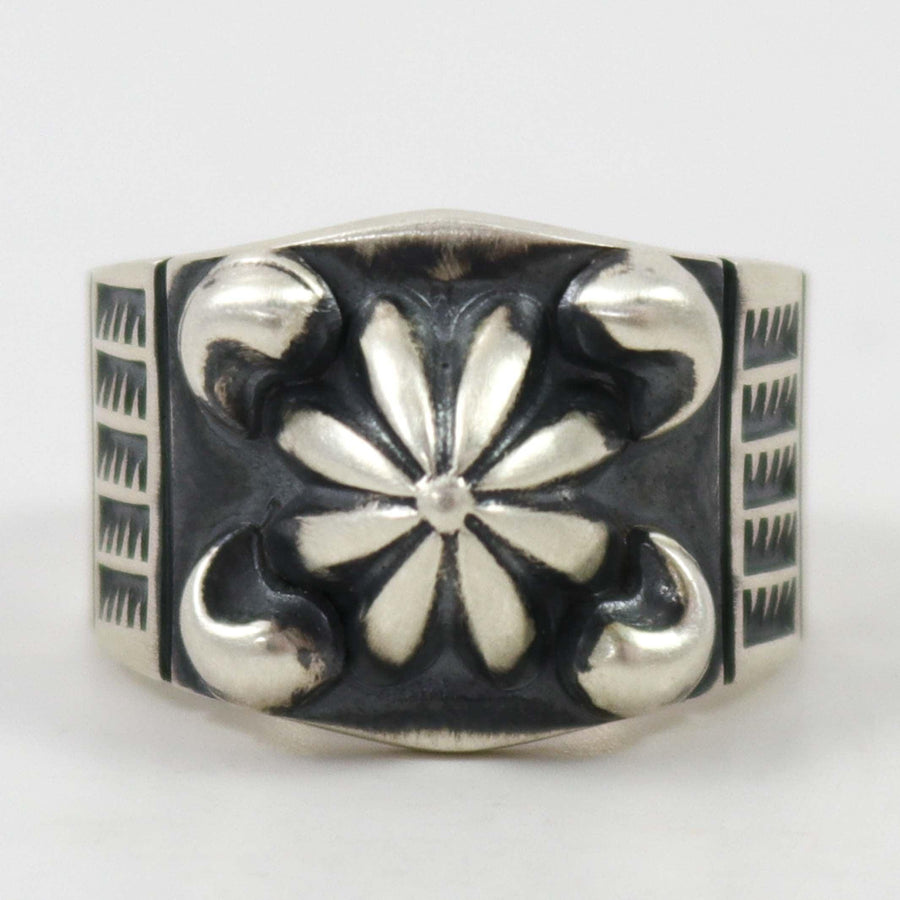 Silver Repousse Ring by Kyle Lee-Anderson - Garland's