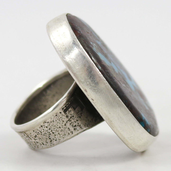 Bisbee Turquoise Ring by Joel Pajarito - Garland's
