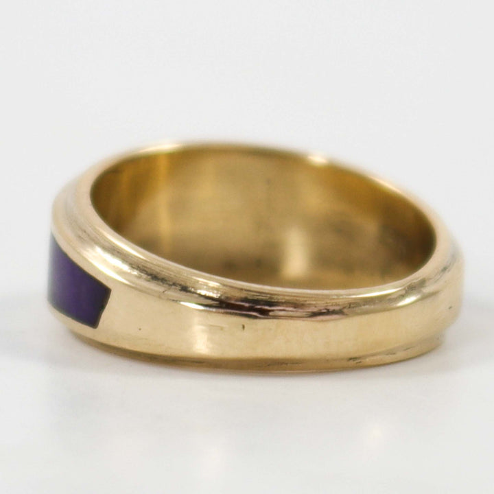 Gold Inlay Ring