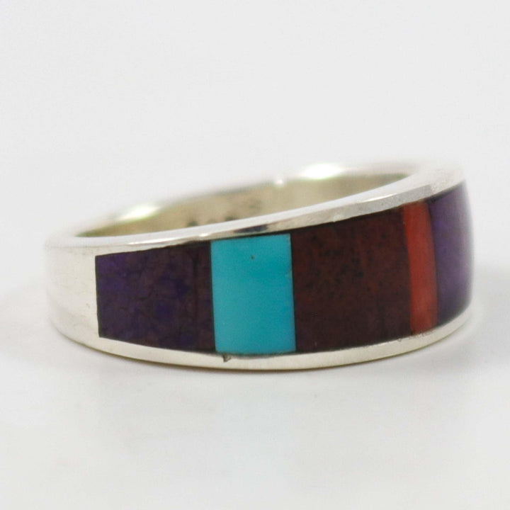 Multi-Stone Inlay Ring by Noah Pfeffer - Garland's