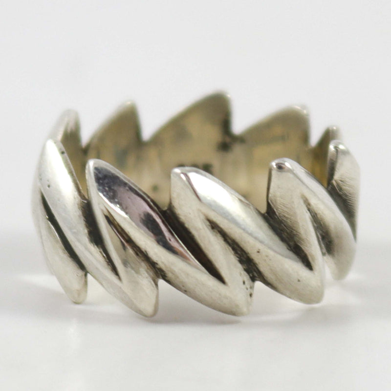 Silver Lightning Ring