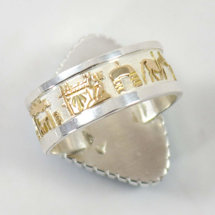 Kingman Turquoise Ring by Robert Taylor - Garland's