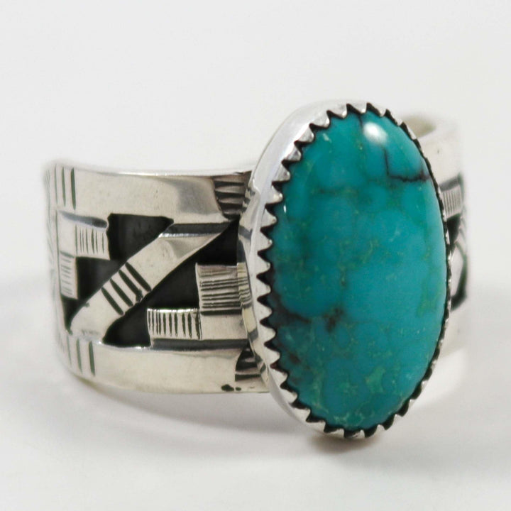 Kingman Turquoise Ring by Peter Nelson - Garland's