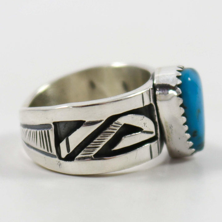Kingman Turquoise Ring by Peter Nelson - Garland's
