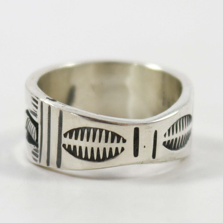 Silver Overlay Ring by Peter Nelson - Garland's
