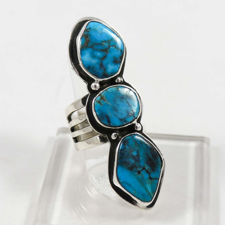 Morenci Turquoise Ring by Tommy Jackson - Garland's
