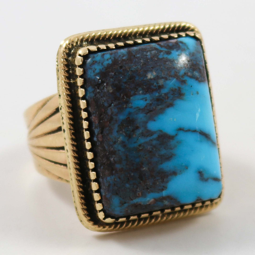 Bisbee Turquoise Gold Ring