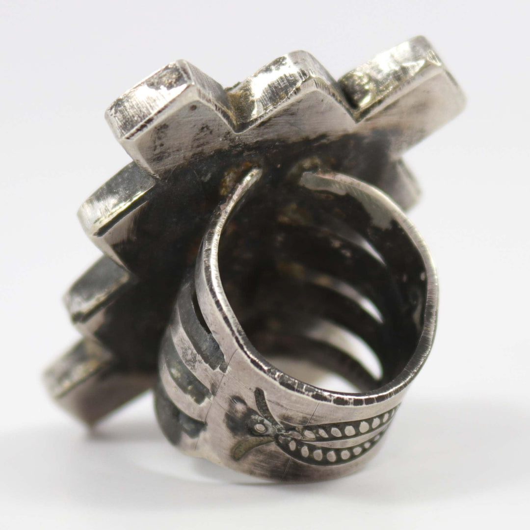 Turquoise Inlay Ring by Jock Favour - Garland's