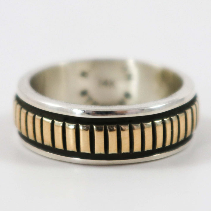 Gold on Silver Ring by Bruce Morgan - Garland's