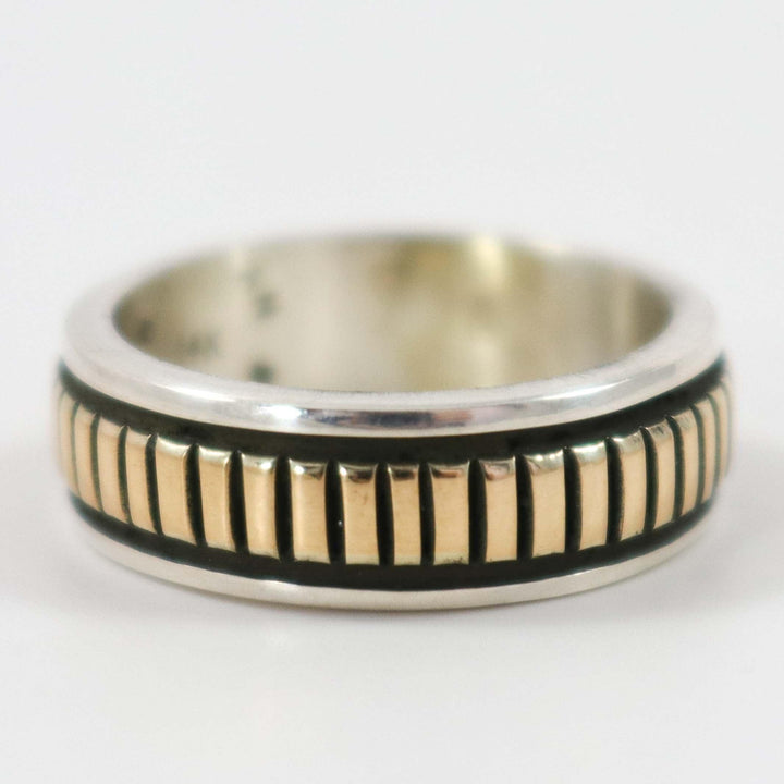 Gold on Silver Ring by Bruce Morgan - Garland's