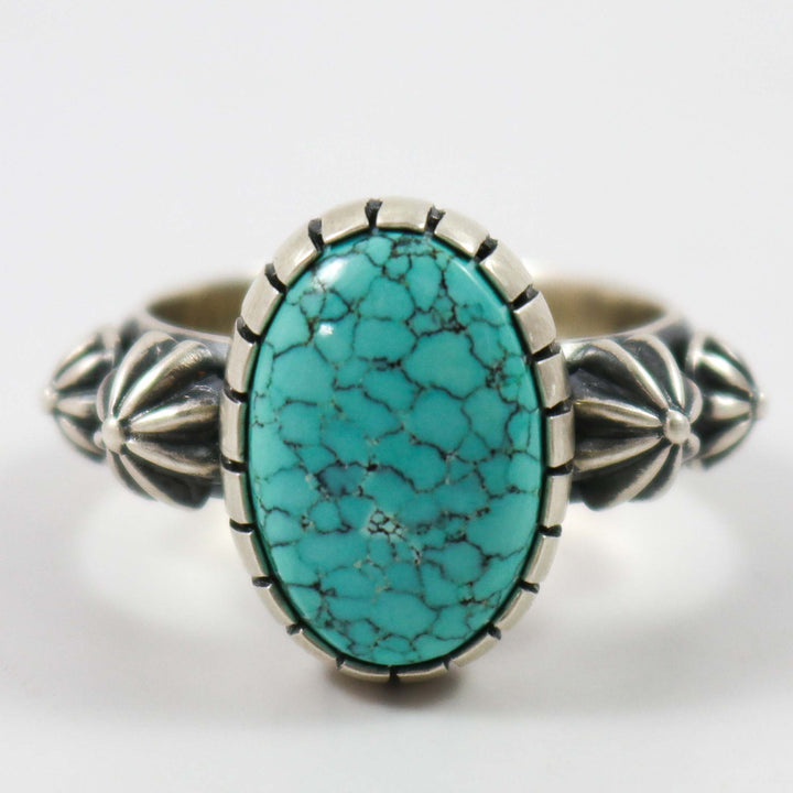 Number Eight Turquoise Ring