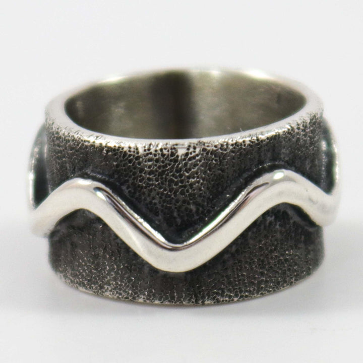 Water Wave Ring by Ernest Rangel - Garland's