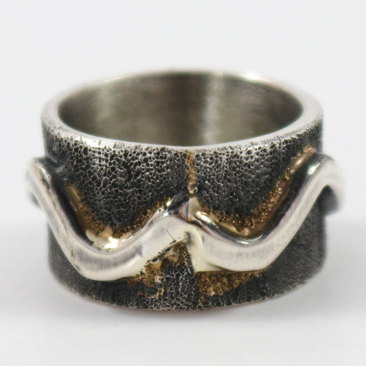 Water Wave Ring by Ernest Rangel - Garland's