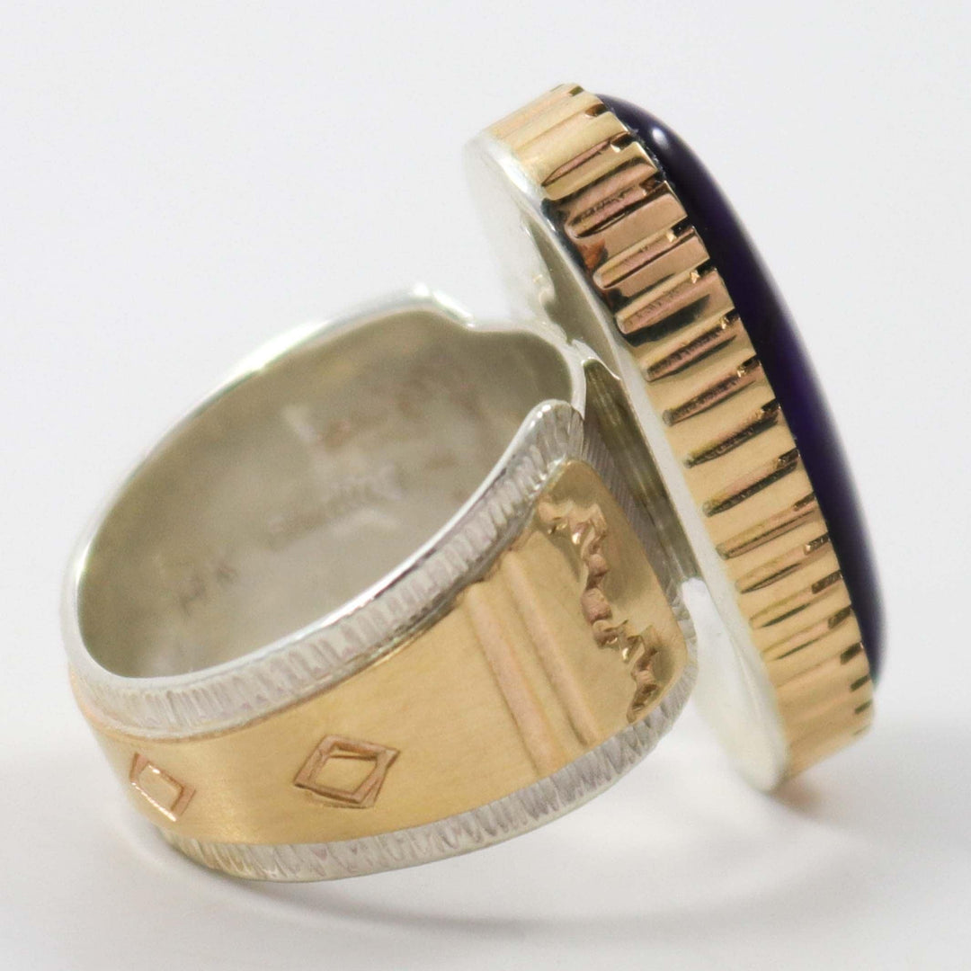 Sugilite Ring by Dina Huntinghorse - Garland's