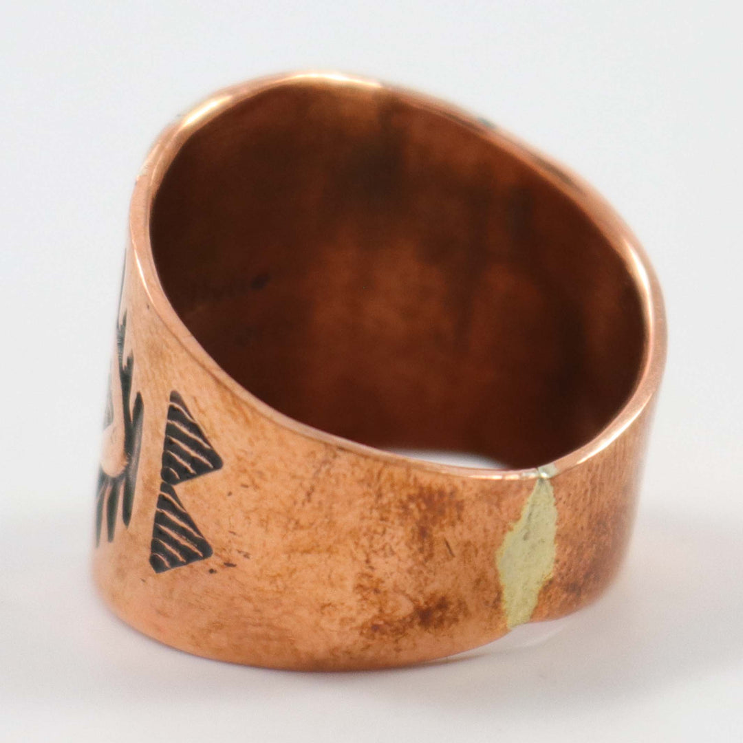 Silver and Copper Ring