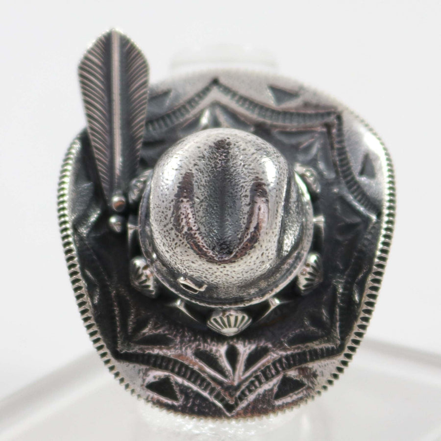 Cowboy Hat Ring by Curtis Pete - Garland's