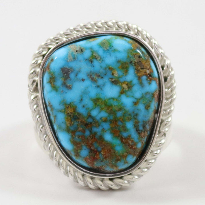 Kingman Turquoise Ring by Bryon Yellowhorse - Garland's