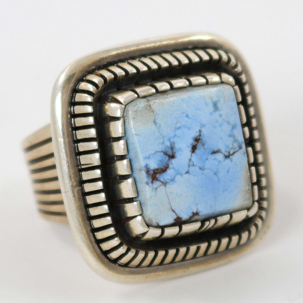 Golden Hills Turquoise Ring by Marian Nez - Garland's
