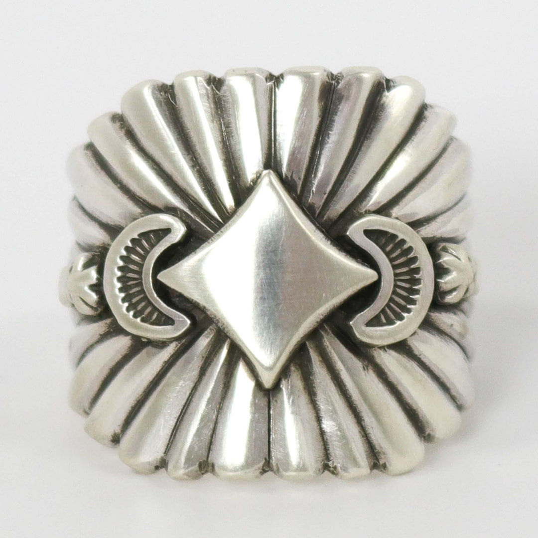 Silver Ring by Thomas Jim - Garland's